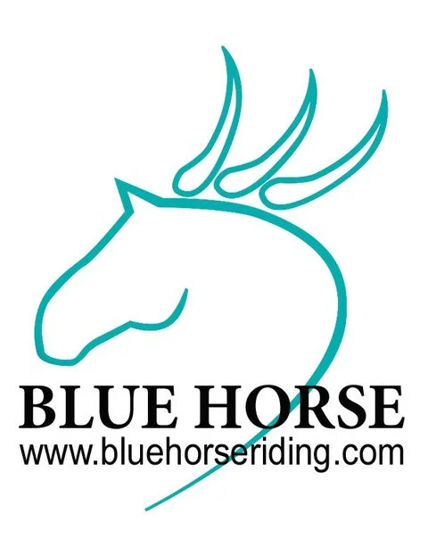 Blue Horse Riding logo