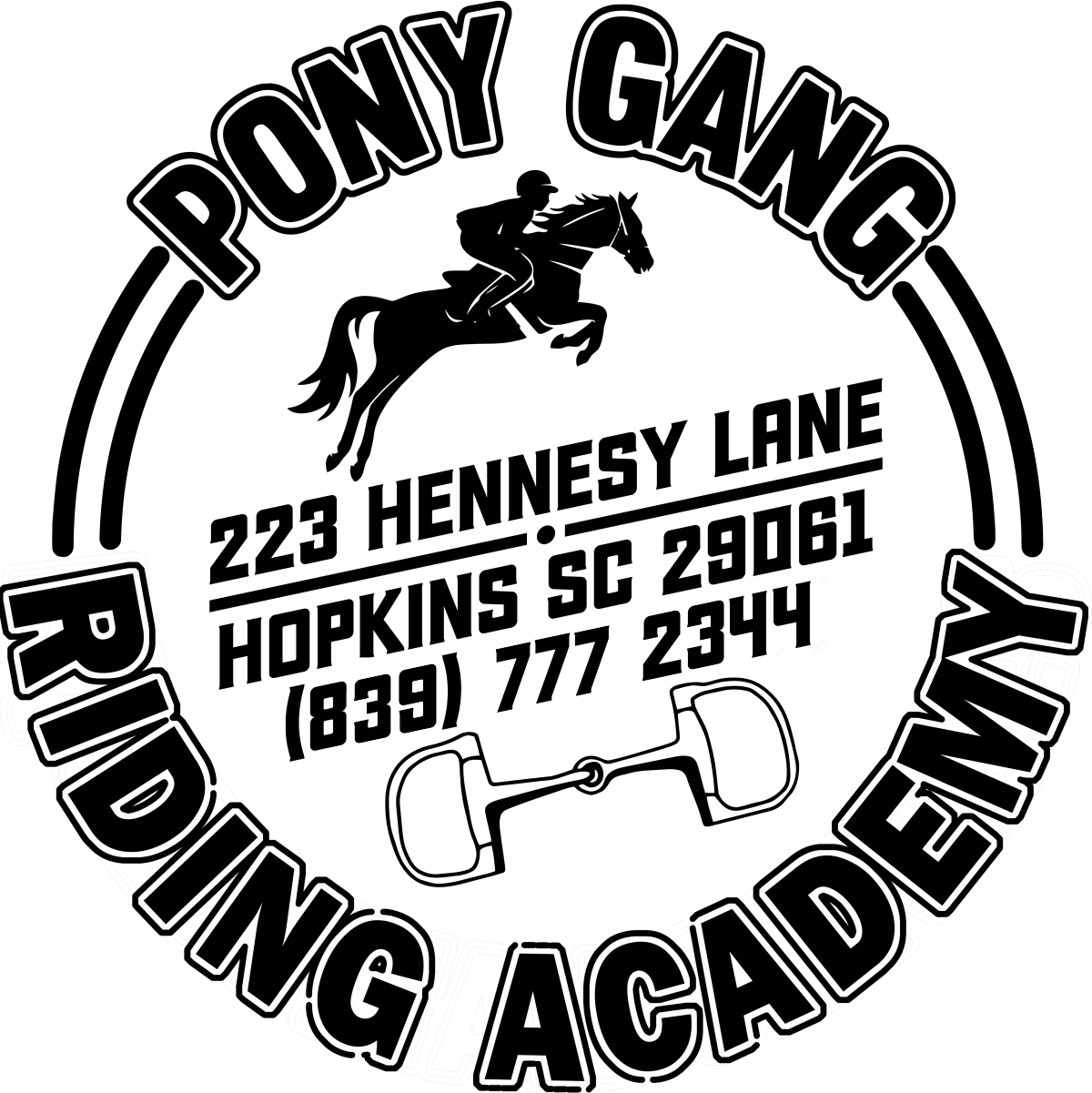 Pony Gang Riding Academy logo