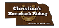 christine's horseback riding logo