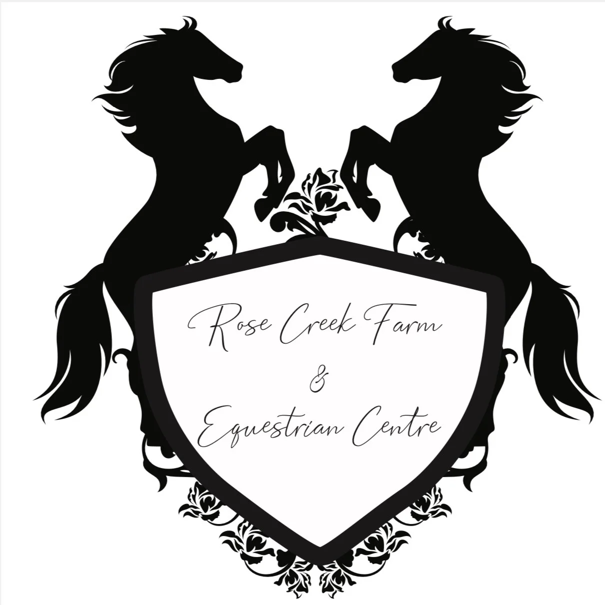 Rose Creek Farm & Equestrian Centre logo
