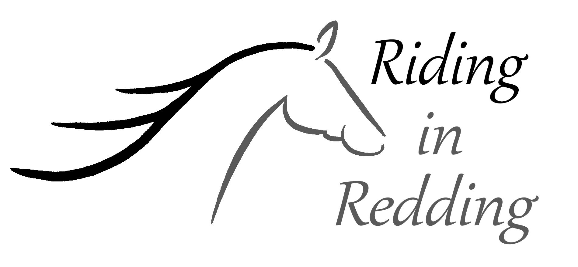 Riding in Redding logo