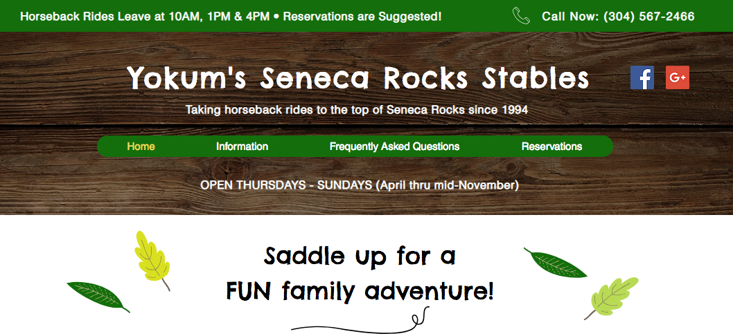 Yokum's Riding Stables logo