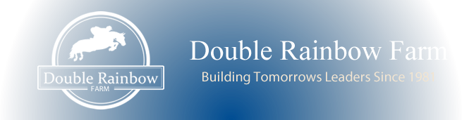 Double Rainbow Equestrian Center logo